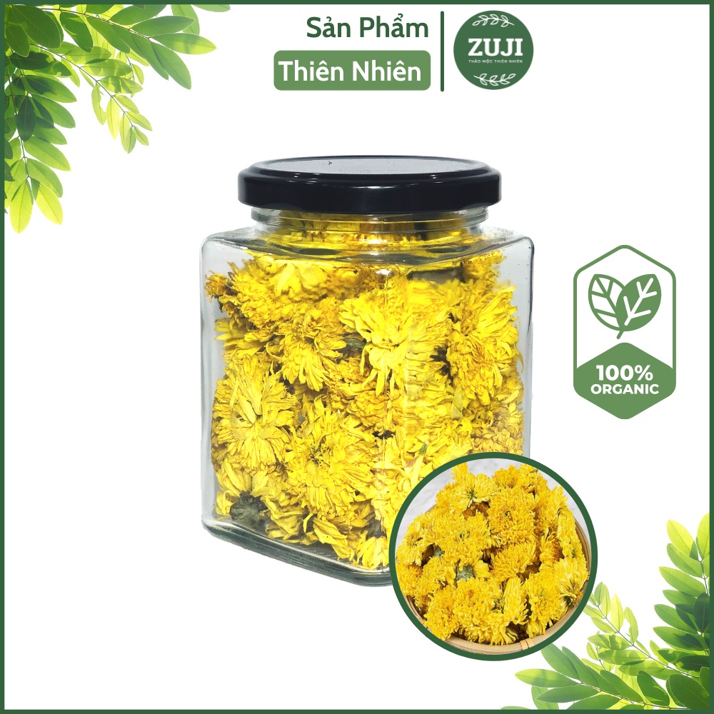 ✅ Trà Hoa Cúc Vàng 100g An Thần, Mát Gan, Đẹp Da, Thanh Lọc Cơ Thể
