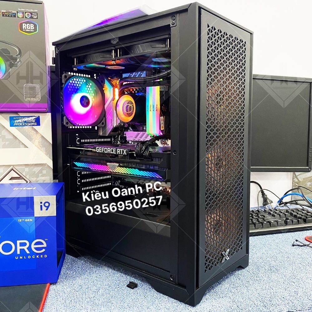 Vỏ Case(vỏ máy tính) Xigmatek Master X 3FX - 3 Fan RGB Lắp Sẵn - Mới Chính Hãng Mai Hoàng