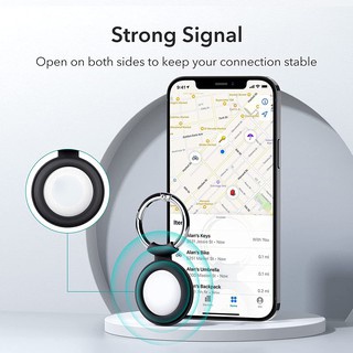Bao Case Vỏ Bảo Vệ ESR Cloud Silicone Keychain Case cho Apple AirTag (Bộ 2 Chiếc)