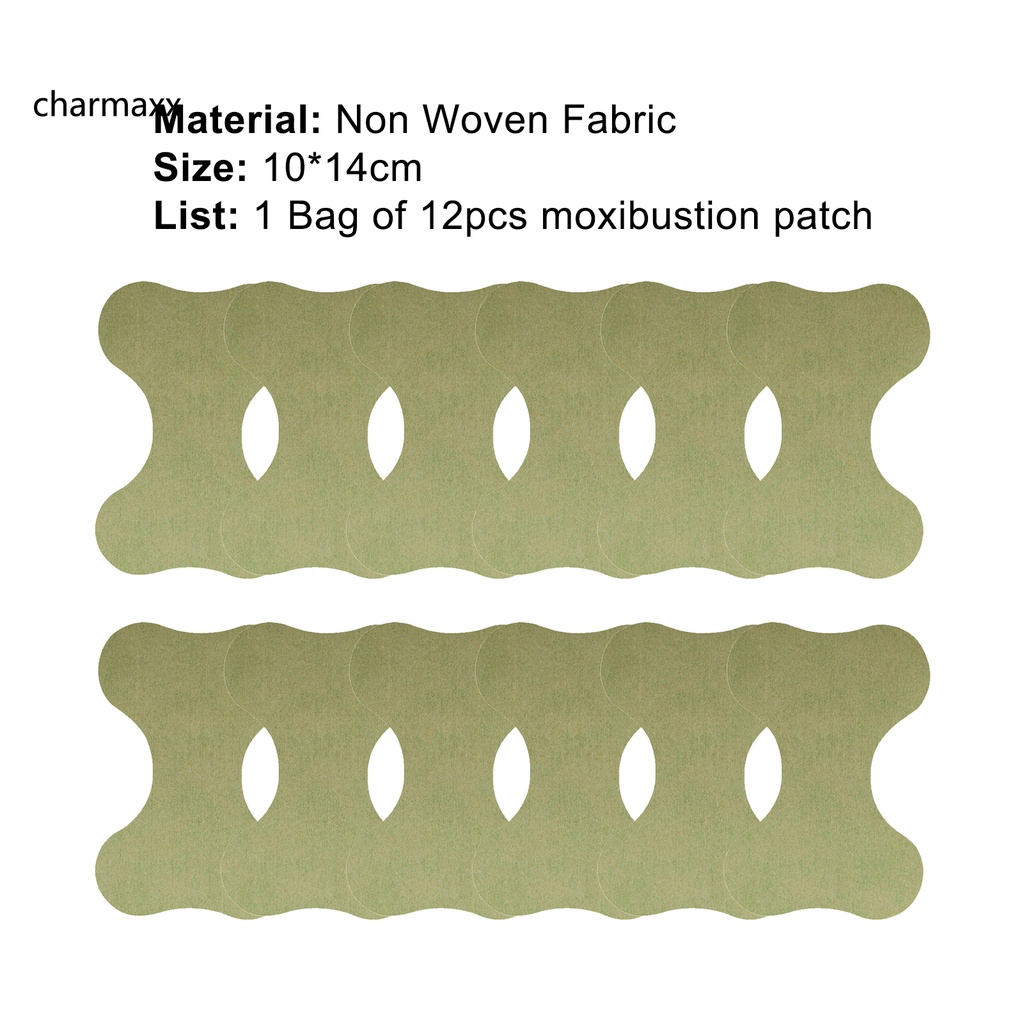 Bộ 12 Miếng Dán Đốt Cháy Mỡ Thừa Chiết Xuất Thảo Dược Truyền Thống