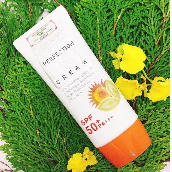 Kem Chống Nắng Hàn Quốc BENEW Trắng Da, Kiềm Dầu, Nâng Tone, Không Nhờn Dính SUN BLOCK CREAM SPF 50 PA +++ 50m