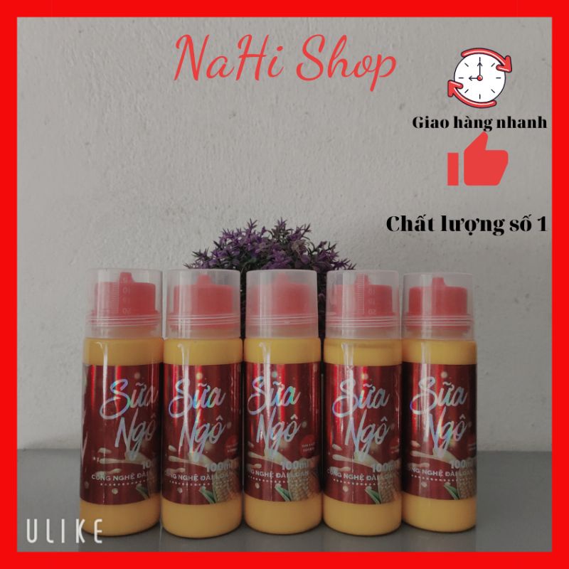 Hương Liệu Câu Cá Sữa Ngô 100ml - Tinh Mùi Câu Cá Sa phạm  SP023 - Thính Dụ Cá Chép , Trắm, Trôi Siêu Nhạy - Nahi Shop