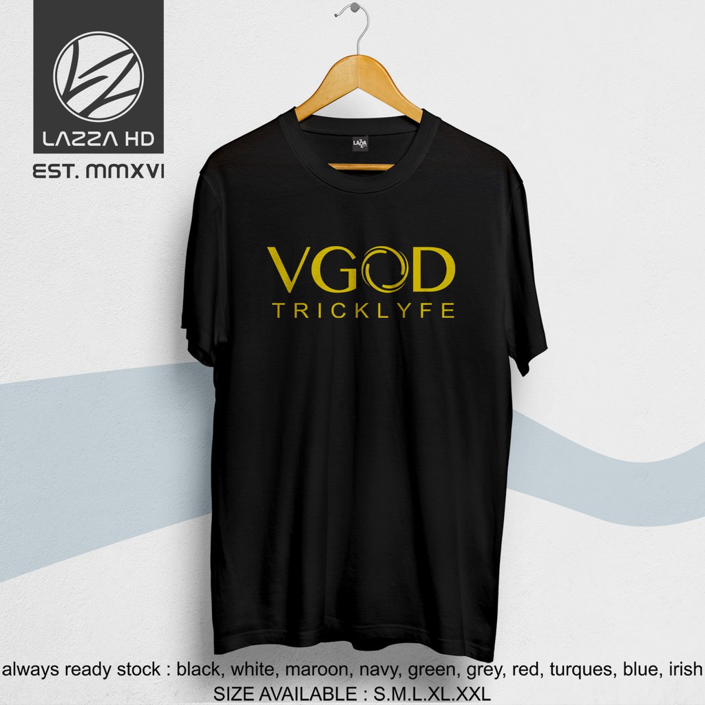 Áo Thun In Logo Vgod Độc Đáo Cá Tính