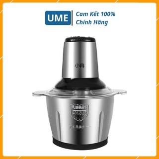 Máy xay thịt cối inox 4 lưỡi đa năng , máy xay thịt inox công suất 300w cực khỏe