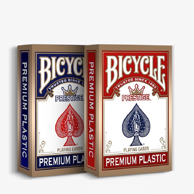 Bộ Bài Bicycle Prestige Bridge Size Playing Cards, Nhựa PVC Chống Thấm Nước, Thẻ Sưu Tập USPCC, Trò Chơi Thẻ Ma Thuật, Đạo Cụ Ảo Thuật Cho Nhà Ảo Thuật