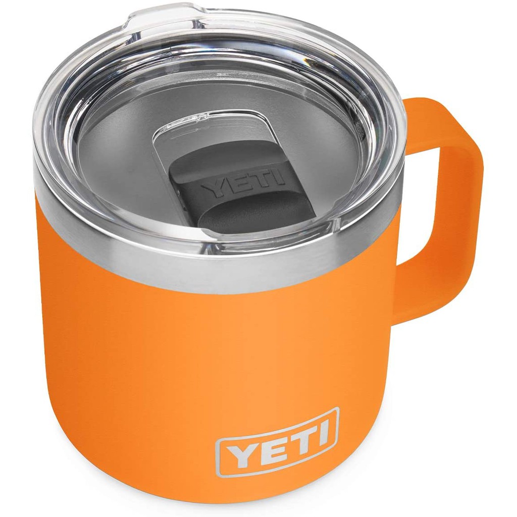 Ly giữ nhiệt Yeti chính hãng Mỹ Rambler 14 oz Mug , cốc giữ nhiệt có quai và nắp bản tiêu chuẩn luckily1702