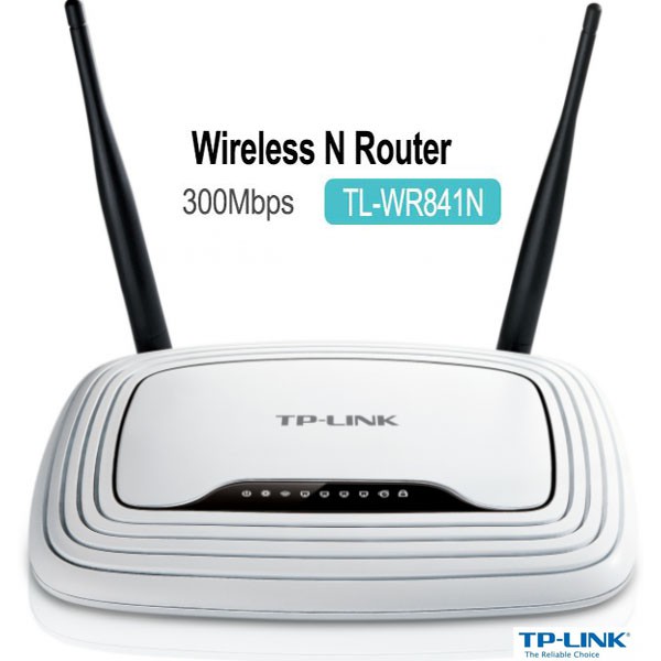 Bộ phát wifi Tplink WR 841n 2 râu giá rẻ router modem wifi đã qua sử dụng