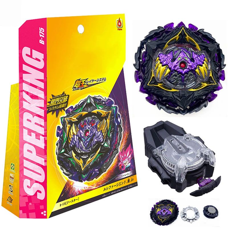 B-175 Beyblade Burst  Metal Gyroscope Lucifer The End Superking Booster End Emperor Drift Kids Gifts