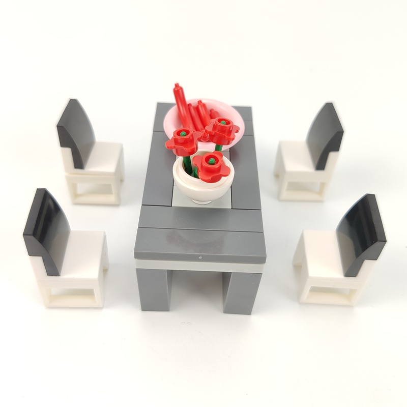 Lego Bộ Đồ Chơi Lắp Ráp Mô Hình Tv Thành Phố Cho Bé