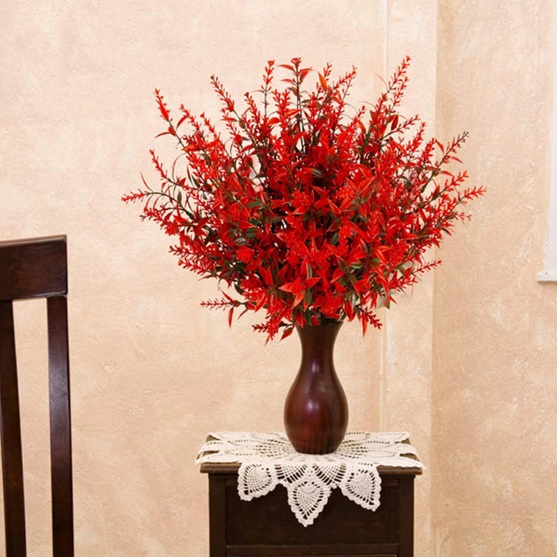 1 bó hoa oải hương nhân tạo dùng cho trang trí nhà cửa DIY