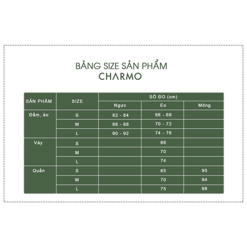 Áo kiểu CHARMO tay phồng nút bọc có giả túi Nelly Top