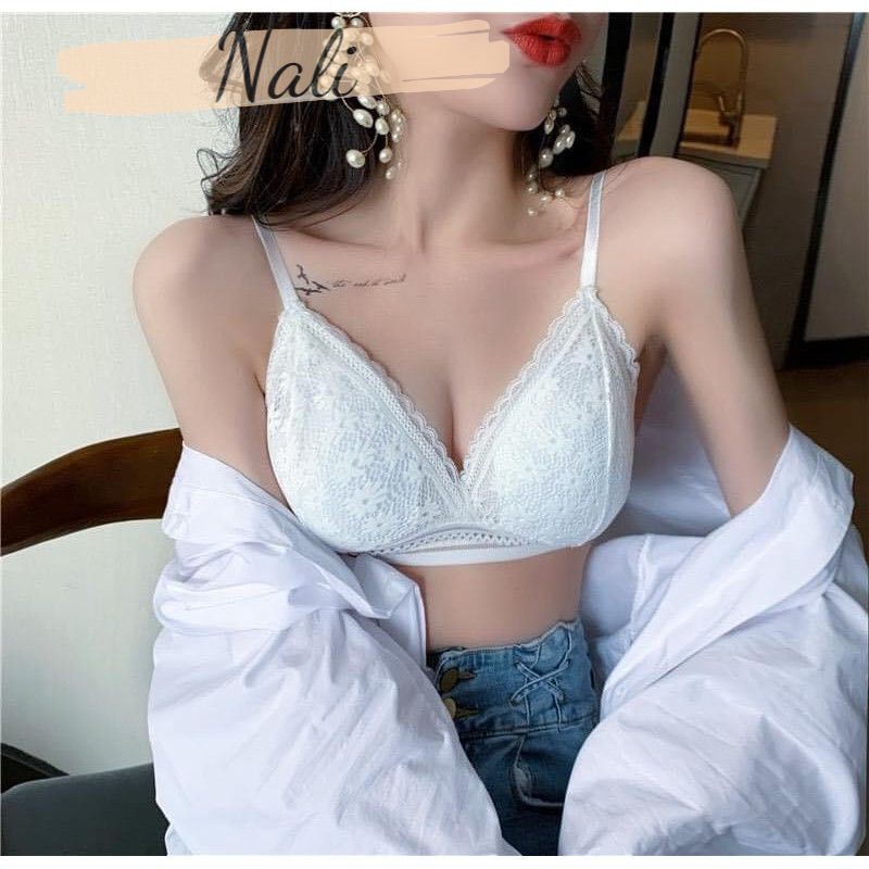 Áo lót ren,áo bralette có mút hàng chuẩn Quảng Châu NL048