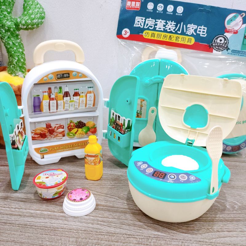 Đồ chơi nấu ăn nồi cơm điện mini bằng nhựa cho bé