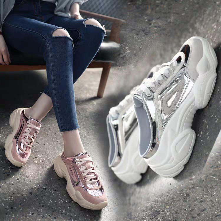 [Mã FASHIONT4WA2 giảm 10k đơn từ 50k] giày nữ giày thể thao nữ Ulzzang kiểu dáng sneaker nữ mã 580