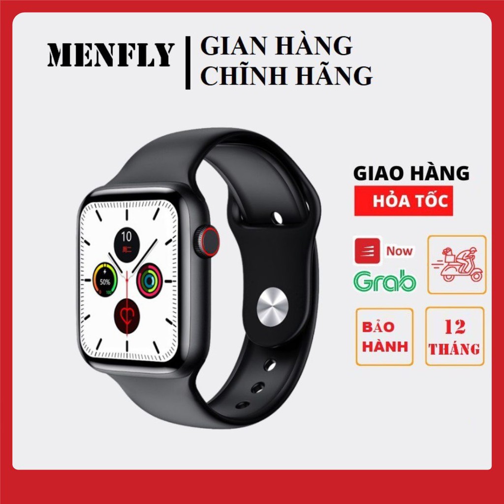 [BẢN CAO CẤP] Đồng Hồ Thông Minh Watch 6 Series 6 W26 bluetooth 5.0 Theo dõi sức khỏe Kháng nước IP68