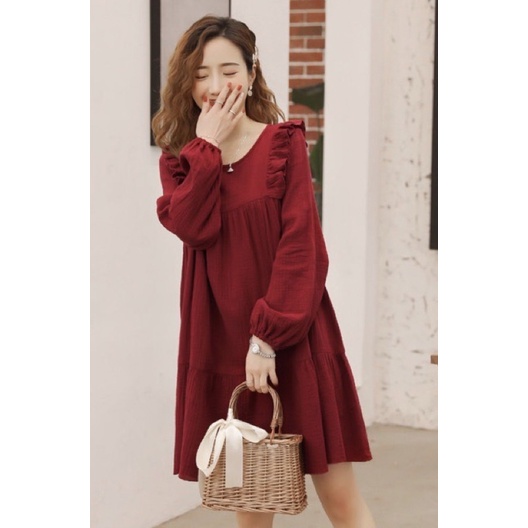 Đầm bigsize thiết kế dáng suông 55-90ký (1005)