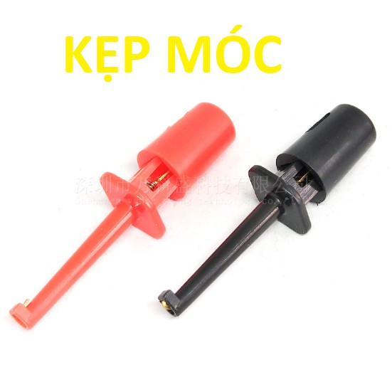 Cặp kẹp móc gắn kẹp thử nghiệm, móc kẹp thử điện cho linh kiện điện tử chất lượng