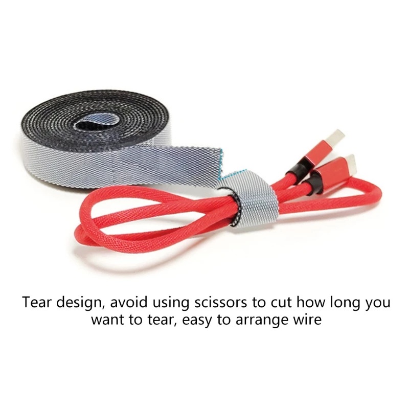 Dụng Cụ Sắp Xếp Dây Cáp Sạc USB Tự Dính Tiện Dụng