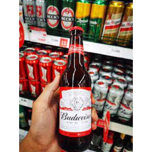 Chai bia thủy tinh Budweiser lẻ 330 ml dùng thử | Chính hãng