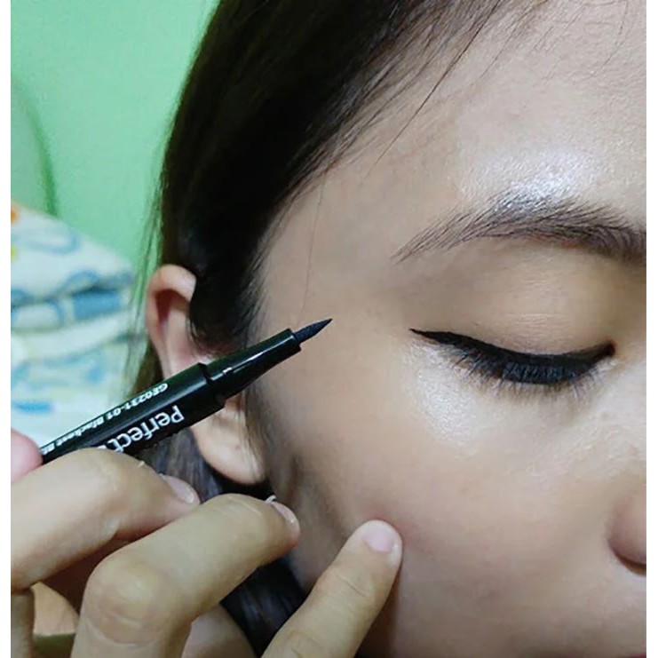 Bút Kẻ Mắt Nước Siêu Lì, Sắc Nét, Lâu Trôi Silkygirl Perfect Sharp Matte Eyeliner 1.2ml