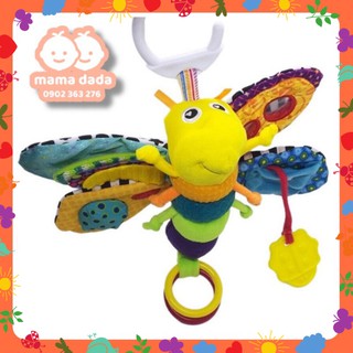 Đồ chơi an toàn thú bông đom đóm cho bé phát triển giác quan - nhồi bông cho trẻ em treo nôi cũi xe đẩy lamaze by tomy