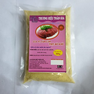 Muối gia vị ướp bò khô Toàn Gia gói 500g