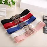 Đai Váy đàn hồi thời trang họa tiết hoa hồng 203925 | BigBuy360 - bigbuy360.vn