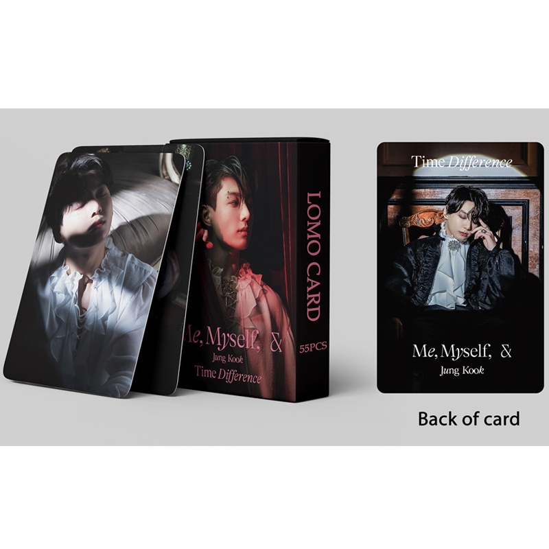 Hộp 55 Ảnh Thẻ LOMO Nhóm Nhạc BTS JUNGKOOK