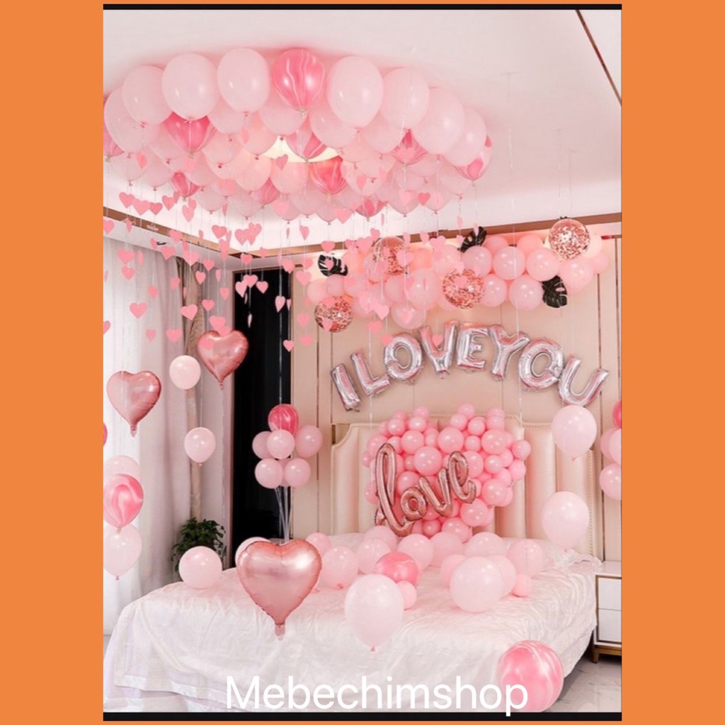 (GIẢM GIÁ) SET BÓNG BAY TRANG TRÍ PHÒNG CƯỚI NHIỀU MẪU MD00