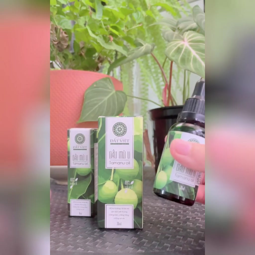 [Chính Hãng] Dầu Mù U Ép Lạnh Nguyên Chất 30ml 100% Organic - Làm lành vết bỏng, chăm sóc da | BigBuy360 - bigbuy360.vn