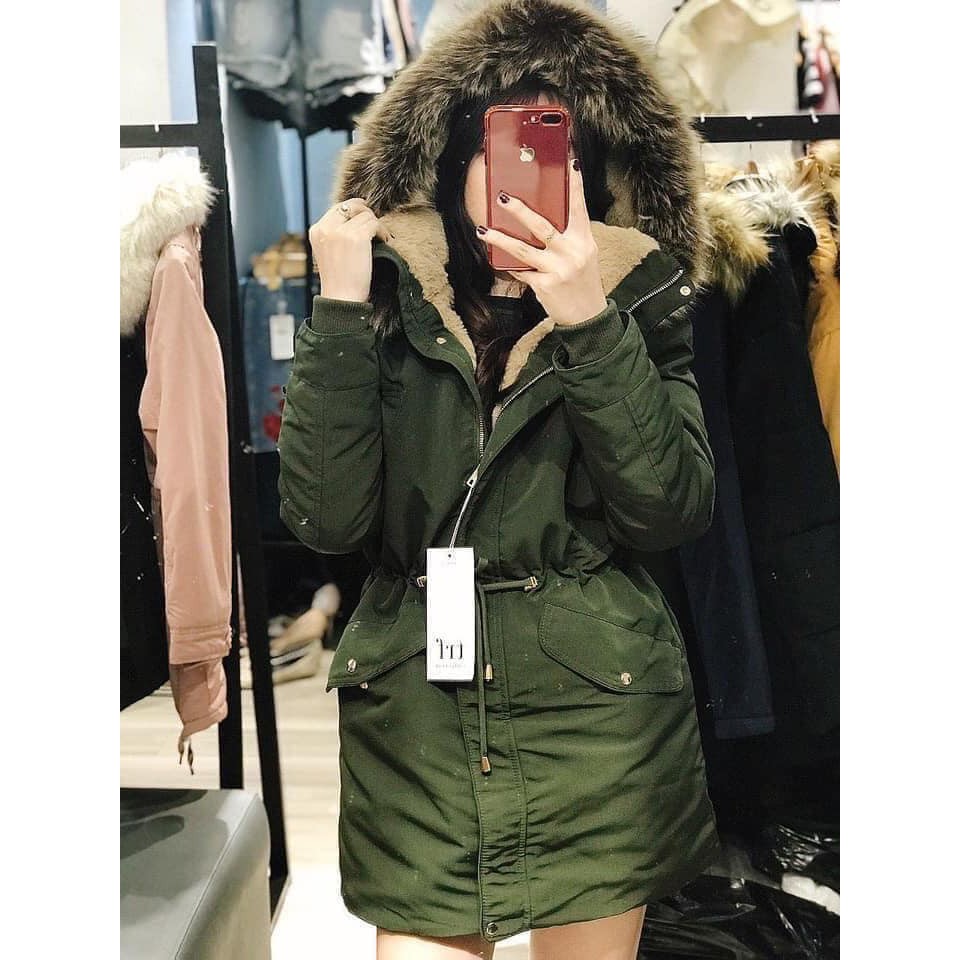 (HÀNG XUẤT XỊN) Áo Phao Parka Nữ Lót Lông Siêu Ấm, Siêu Nhẹ Hàng Quảng Châu Cao Cấp - AK358 (Kèm ảnh thật)
