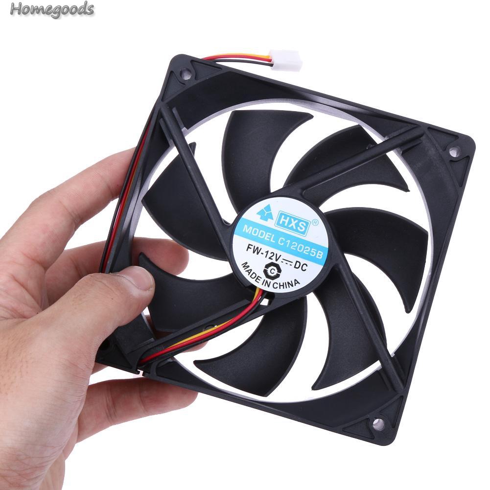 Quạt tản nhiệt không chổi than 12v 3pin Dc 120mmX 120x25mm chất lượng cao