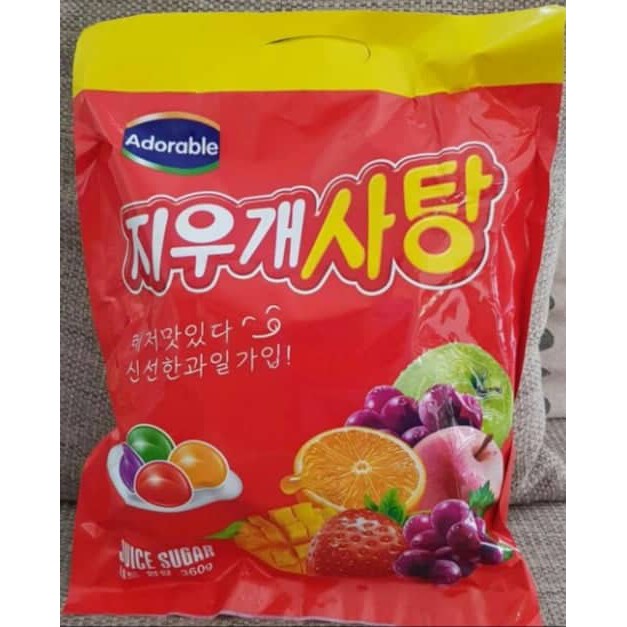 KẸO DẺO TRÁI CÂY HÀN QUỐC ❤️ Freeship 😍 Bịch 360GR