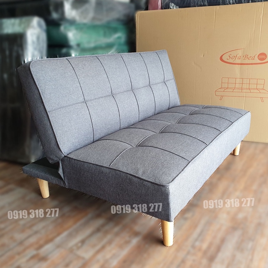 Ghế Sofa Bed Mini Ngắn 1m2 - Sopha Giường Nhỏ Gọn Phòng Trọ, Căn Hộ Dịch Vụ, Phòng Khách Giá Rẻ