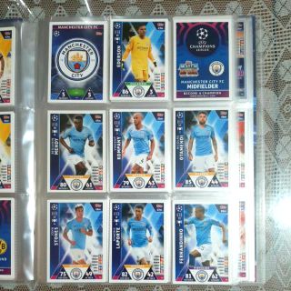 Thẻ Match Attax Champion League 18/19
