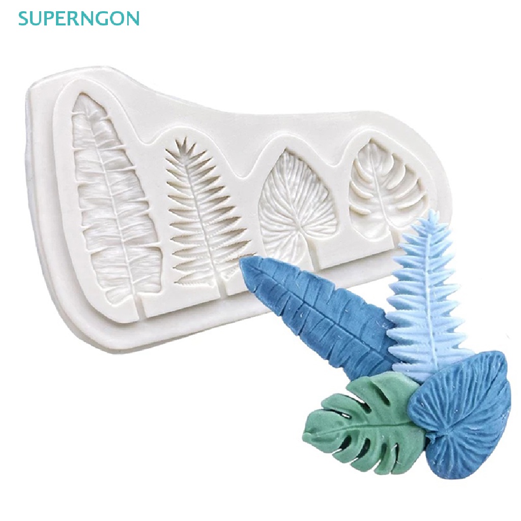 Khuôn Silicone Tạo Hình Chiếc Lá Trang Trí Bánh
