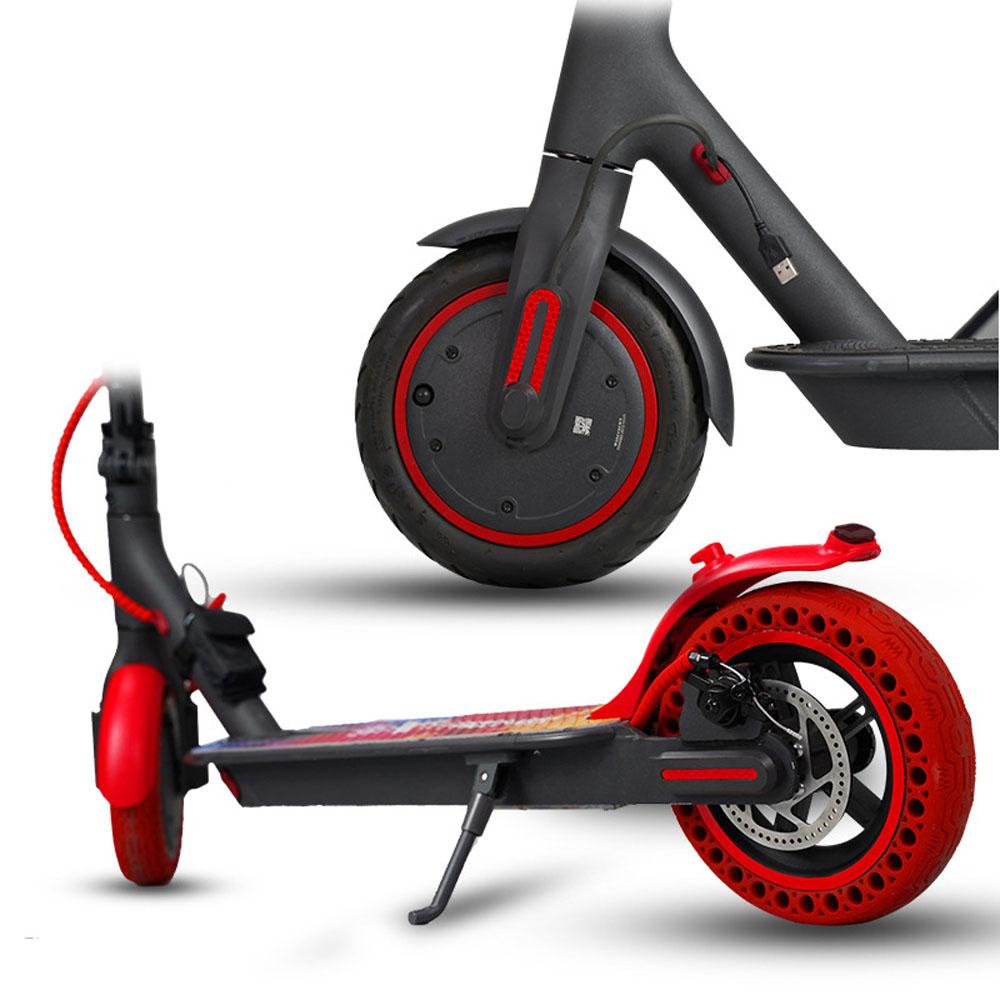 Miếng Dán Phản Quang Trang Trí Bánh Xe Scooter Điện Xiaomi Mijia M365 Pro