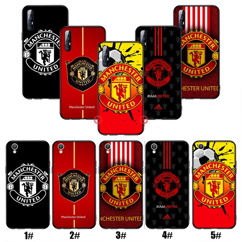 Ốp điện thoại silicon mềm hình Manchester United SFI60 cho OPPO F1 Plus F5 F7 F9 F11 Pro R9S R9 A1 A9 A73 A83
