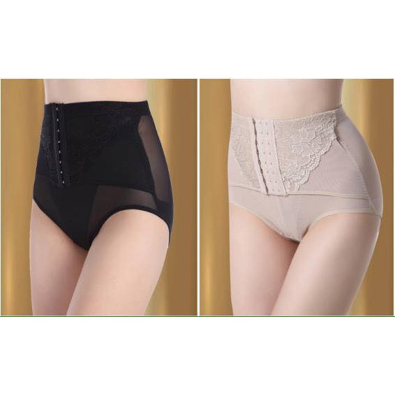 Quần gel bụng 3 nấc cài khuy