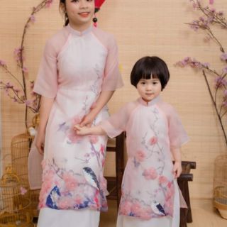 ÁO DÀI CÁCH TÂN CHO BÉ