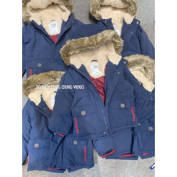 Áo parka bé trai
