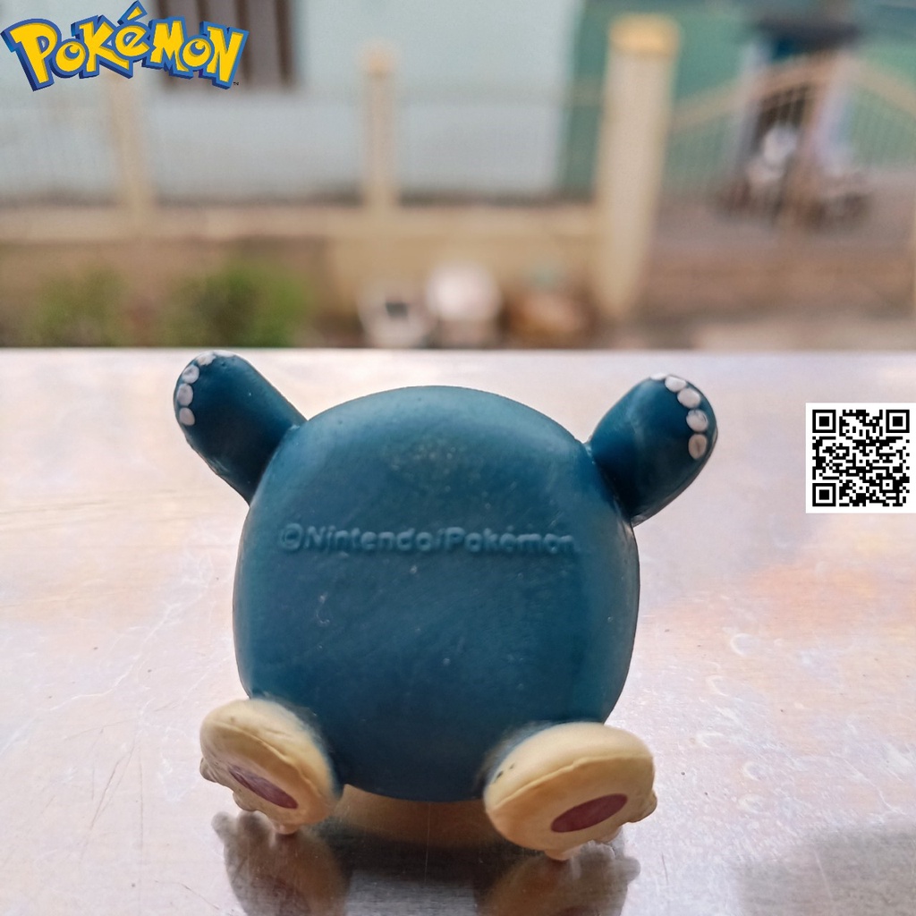 1700 Mô hình gấu Snorlax kabigon anime Pokemon nhiều tư thế chính hãng có mã Nitendo