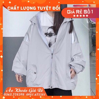 Áo khoác dù phản quang 2 lớp