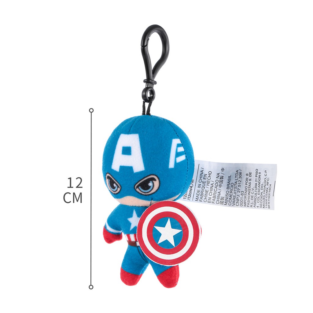 [Mã LIFEMALL995 giảm 10% đơn 99K] Đồ chơi nhồi bông Miniso Captain America Marvel (Xanh) - Hàng chính hãng