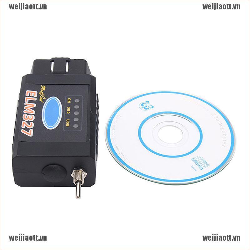 Máy Quét Chuẩn Đoán Usb Wejt Usb Obd2 Elm327 Cho Ms-Can Hs-Can Mazda