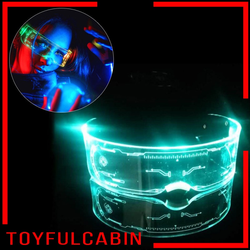 Mắt Kính Có Đèn LED Dùng Hóa Trang Halloween