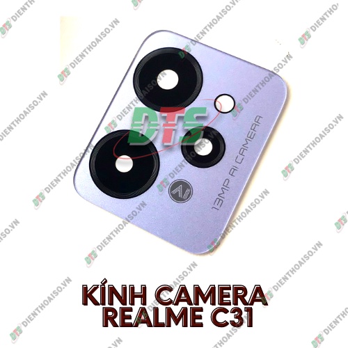 Kính camera realme c31 kèm keo dán
