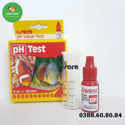 Hộp test PH - Hộp PH nước Sera - Đức