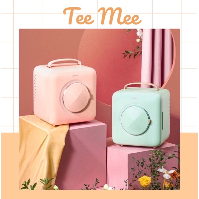Tủ lạnh mini CAO CẤP GEVILAN Beauty - Tủ lạnh đựng mỹ phẩm 9L - Tee &amp; Mee