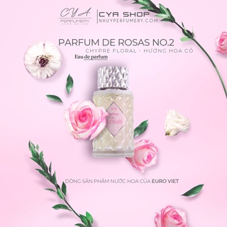 Nước hoa nữ parfum de rosas no.2 | hương hoa cỏ trái cây - floral fruity